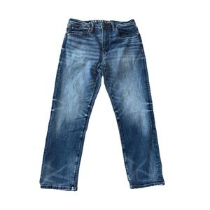 American Eagle AE AirFlex + Athletic Fit Blue Medium Wash Men's Jeans Sz 33X30